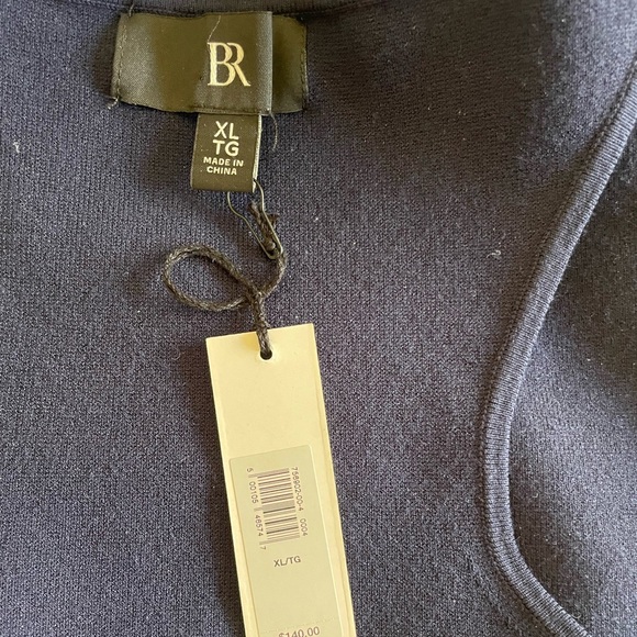 Banana Republic Navy Sleeveless Thong Bodysuit sz XL - Picture 4 of 8